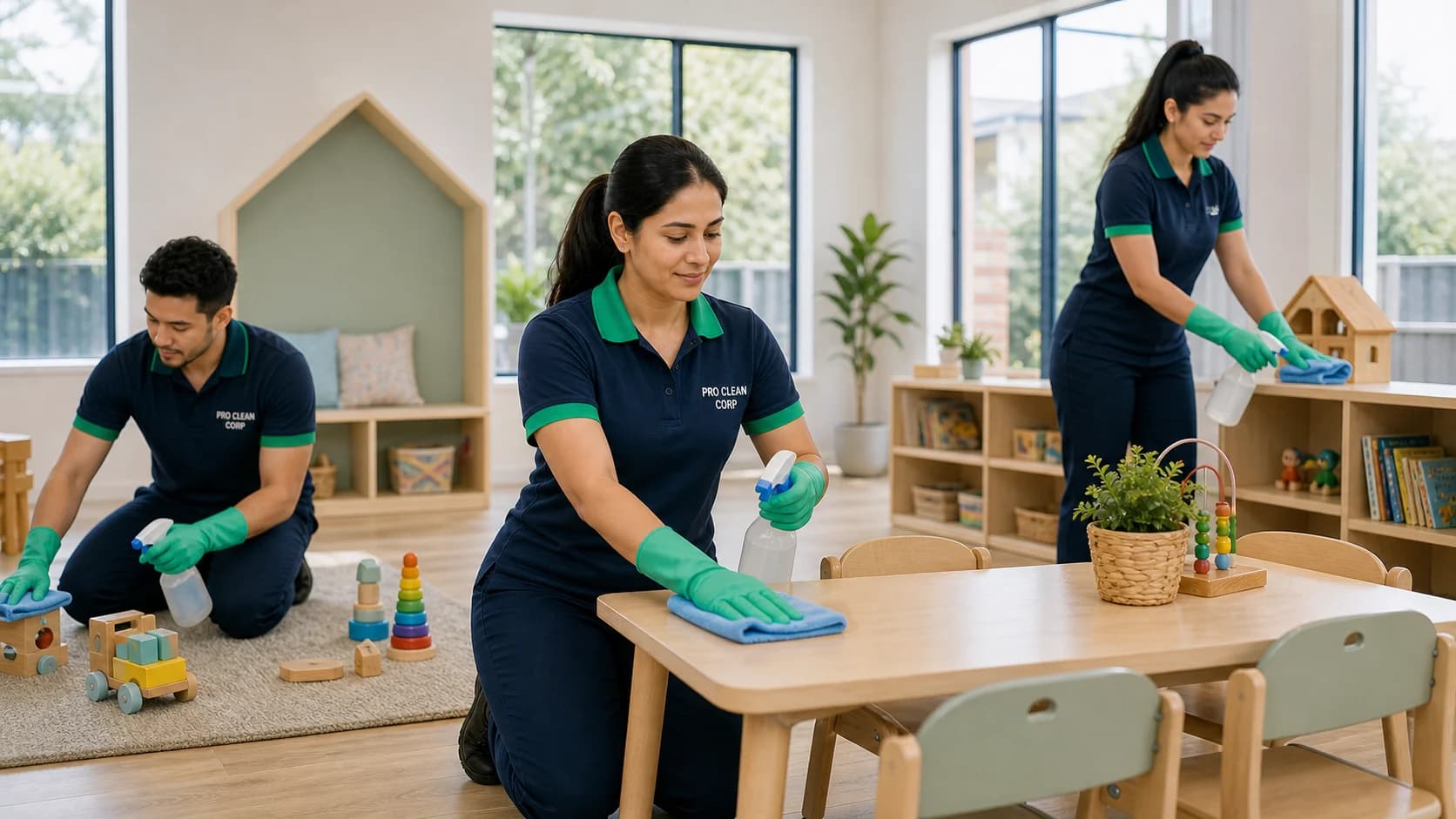 Childcare Cleaning commercial cleaning services in Newcastle