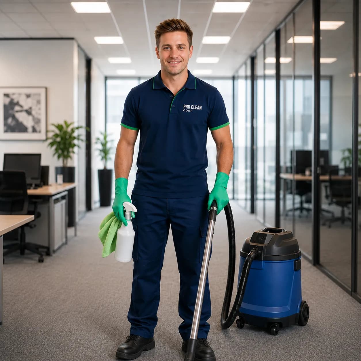 Professional commercial cleaning services in Newcastle - Pro Clean Corp