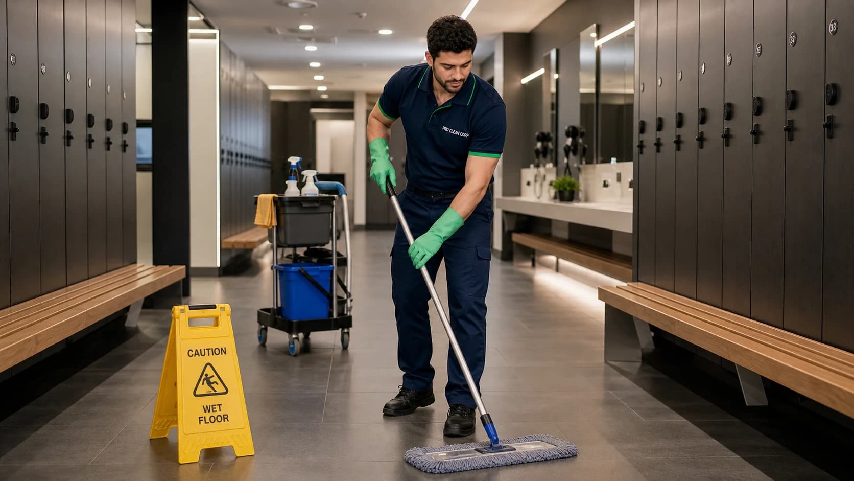 Gym Cleaning Overview Newcastle