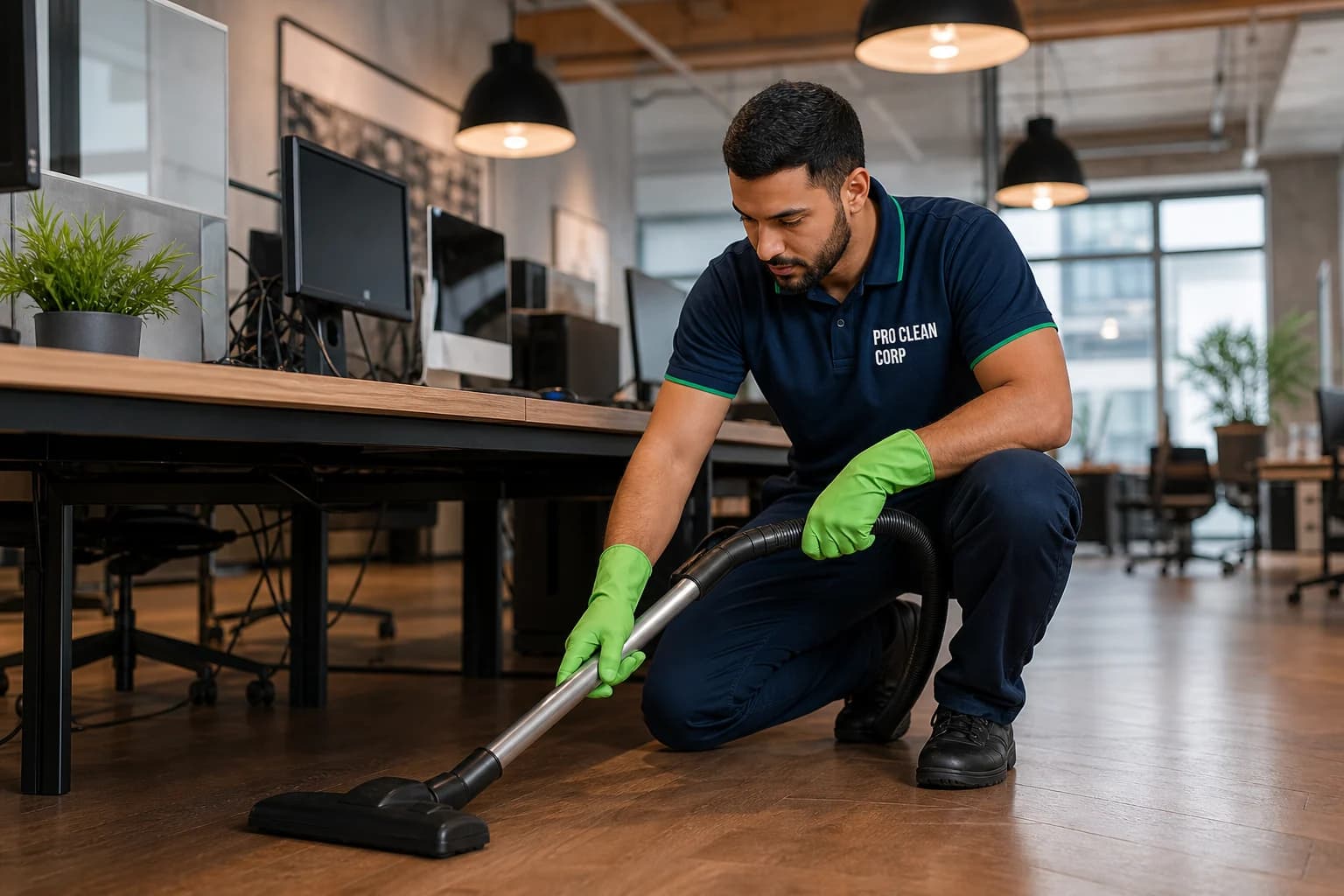 Our Cleaning Process in Action
