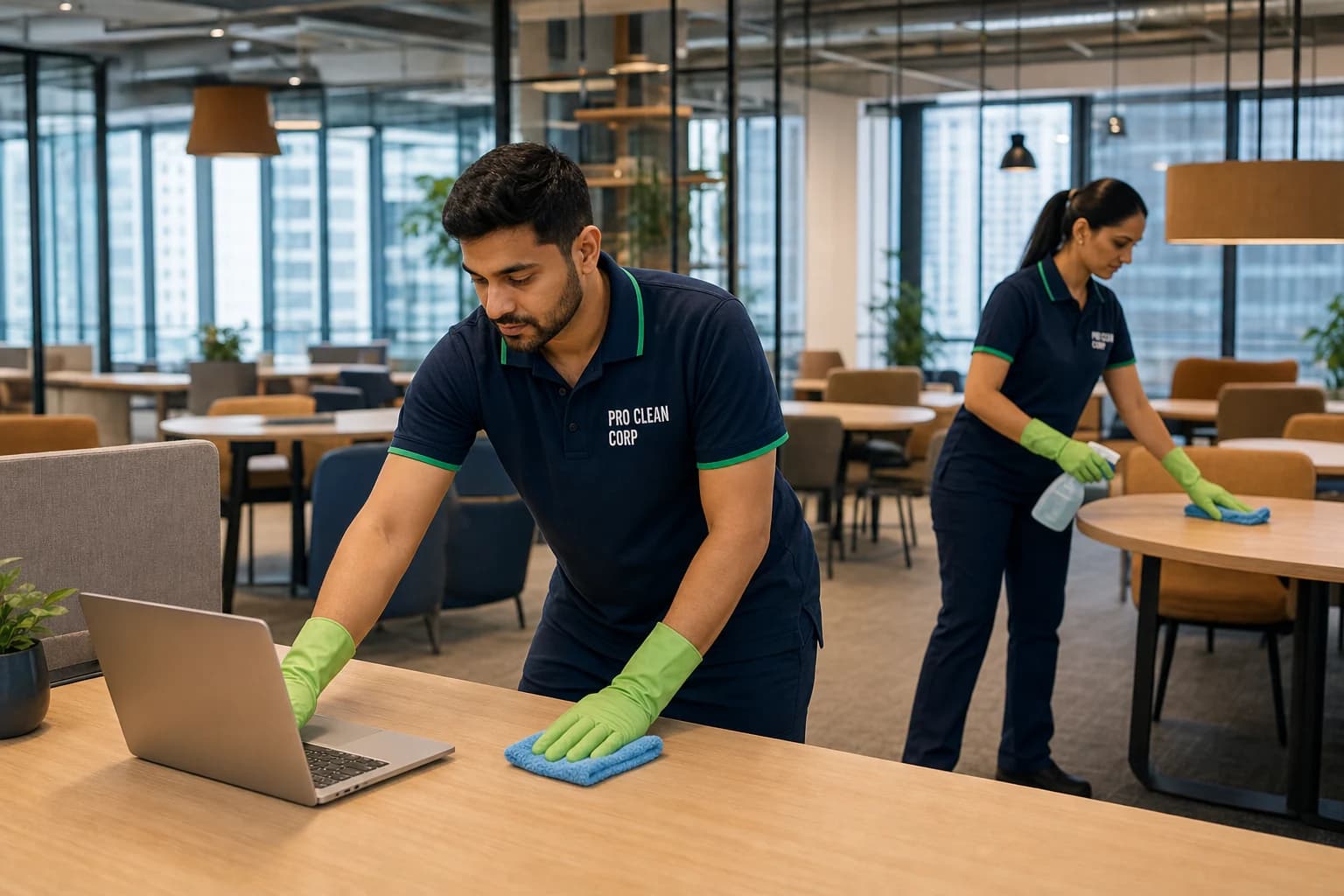 Office Cleaning specific areas covered