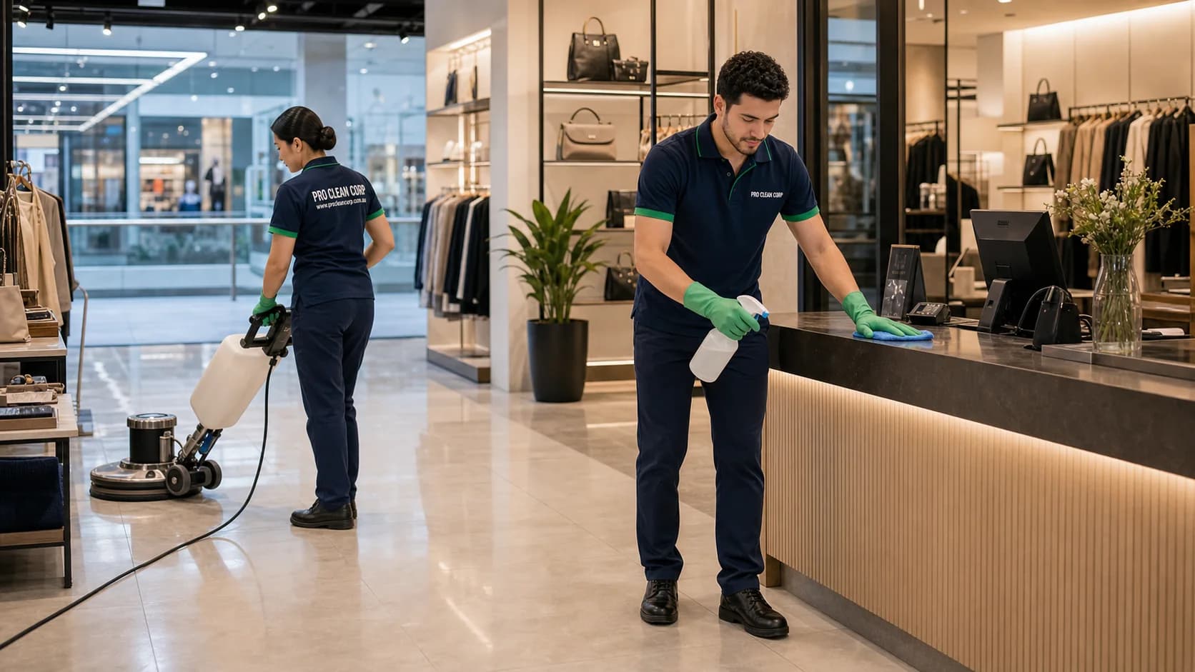 Retail Cleaning Overview Newcastle