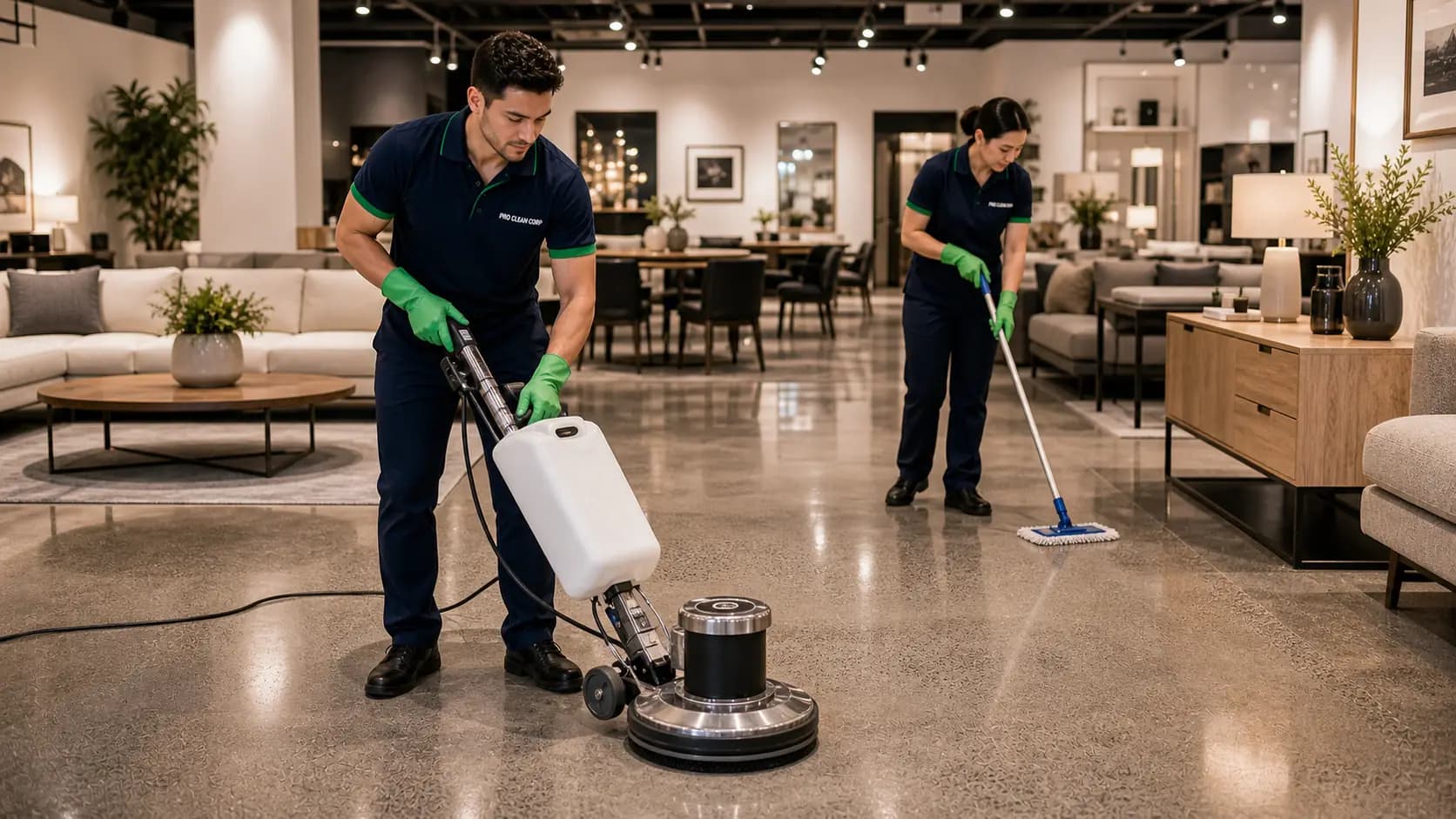 Our Cleaning Process in Action