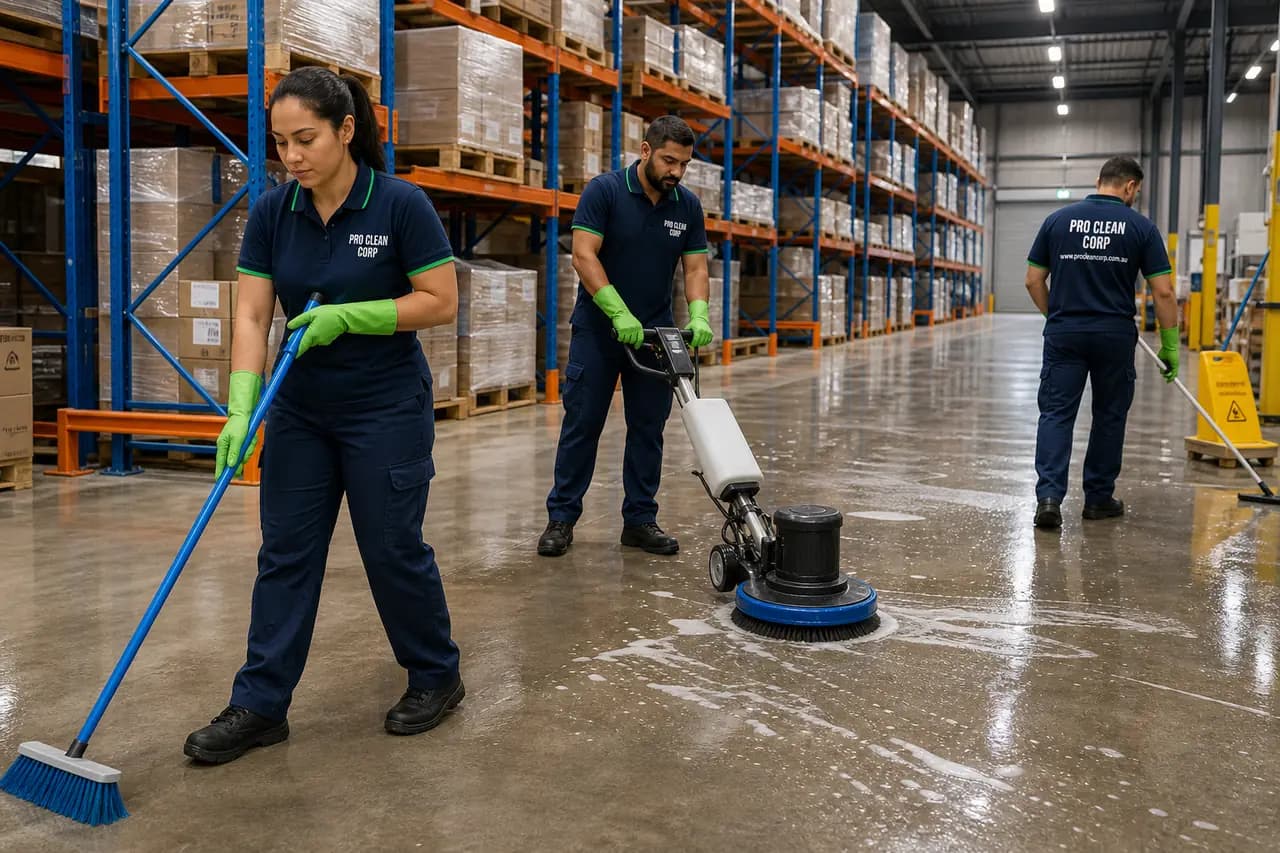 Warehouse Cleaning Overview Newcastle