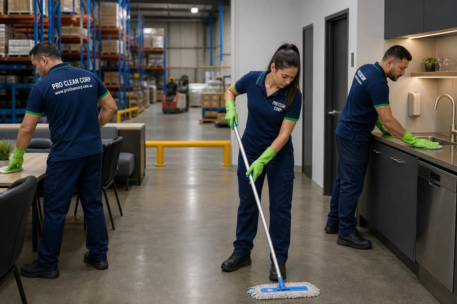 Warehouse Cleaning specific areas covered